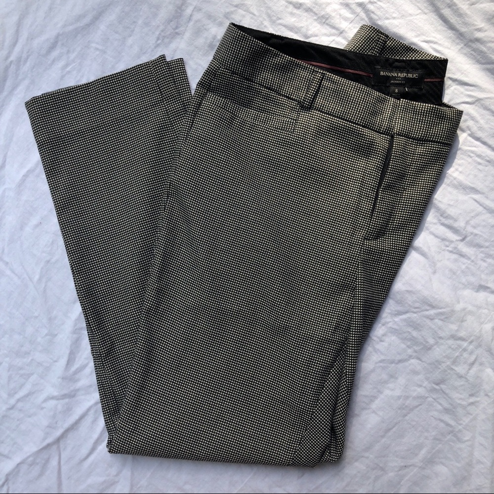 Banana Republic Gingham Trousers